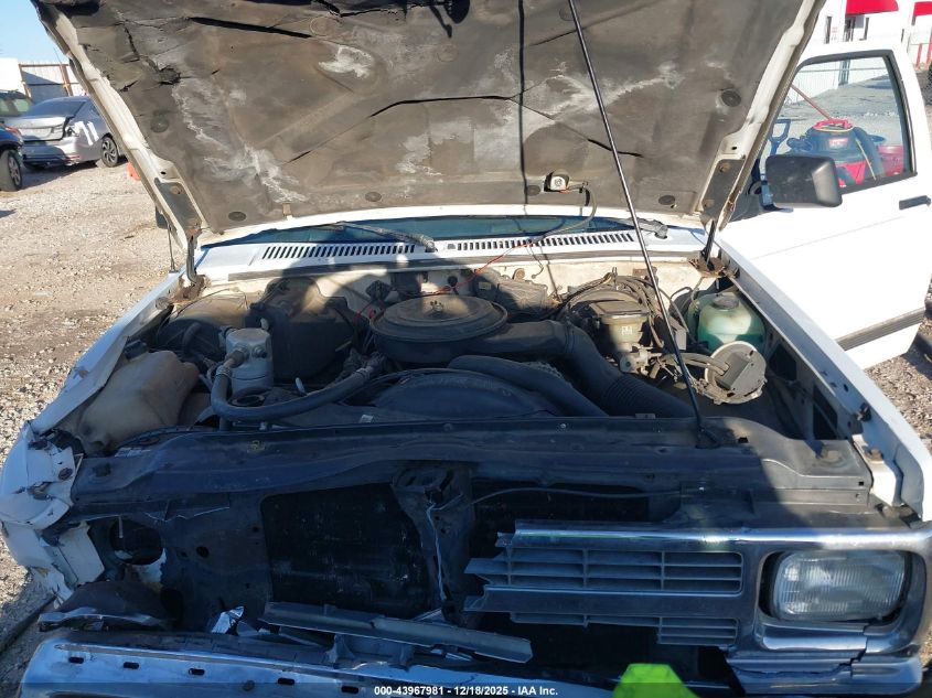 1992 Chevrolet S Truck S10 VIN: 1GCCS19Z9N2156824 Lot: 43967981