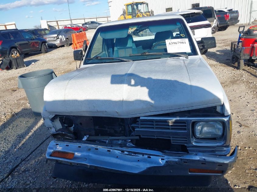 1992 Chevrolet S Truck S10 VIN: 1GCCS19Z9N2156824 Lot: 43967981