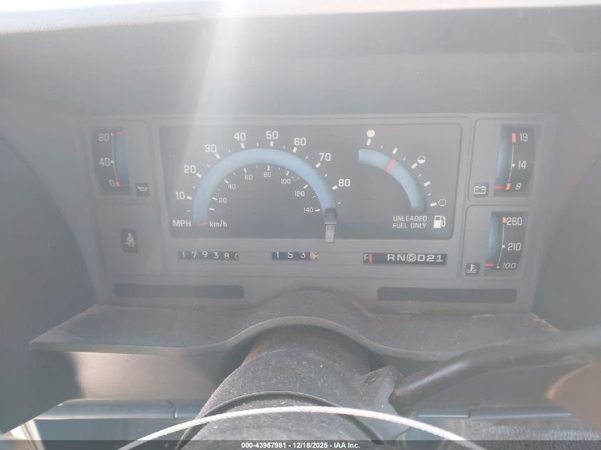 1992 Chevrolet S Truck S10 VIN: 1GCCS19Z9N2156824 Lot: 43967981