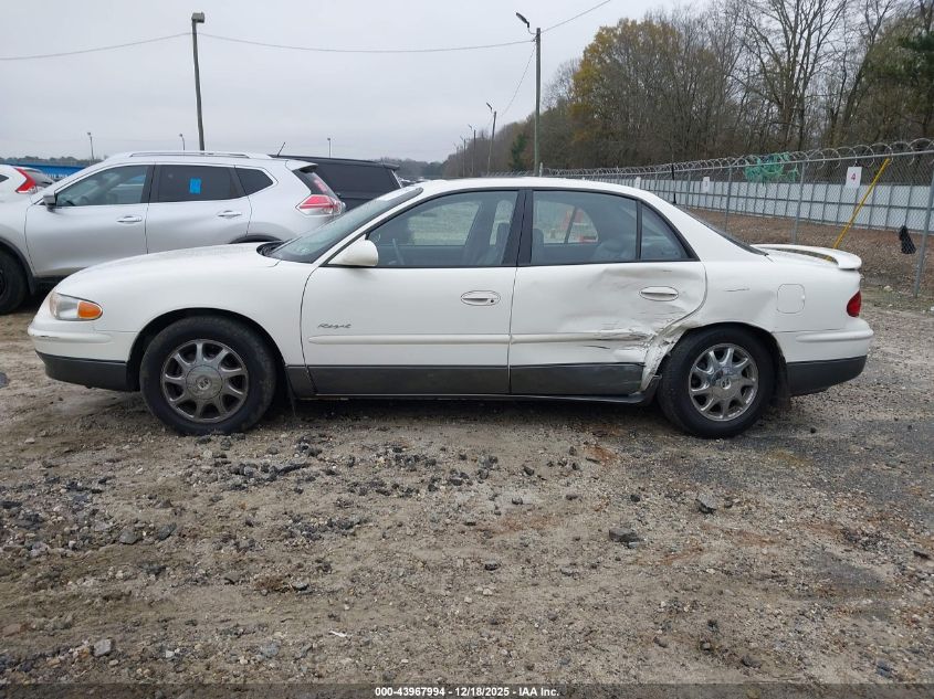 2001 Buick Regal Gs VIN: 2G4WF551211160017 Lot: 43967994