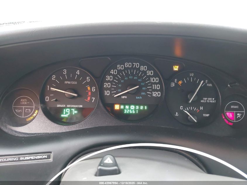 2001 Buick Regal Gs VIN: 2G4WF551211160017 Lot: 43967994