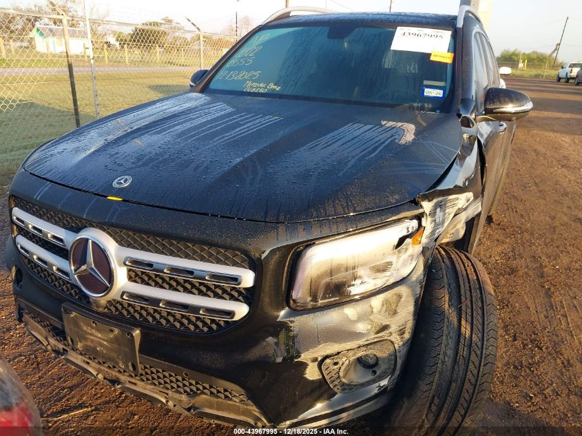 2022 Mercedes-Benz Glb 250 VIN: W1N4M4GB7NW230555 Lot: 43967995
