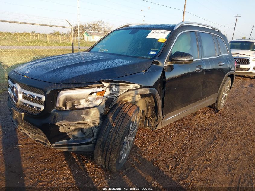 2022 Mercedes-Benz Glb 250 VIN: W1N4M4GB7NW230555 Lot: 43967995