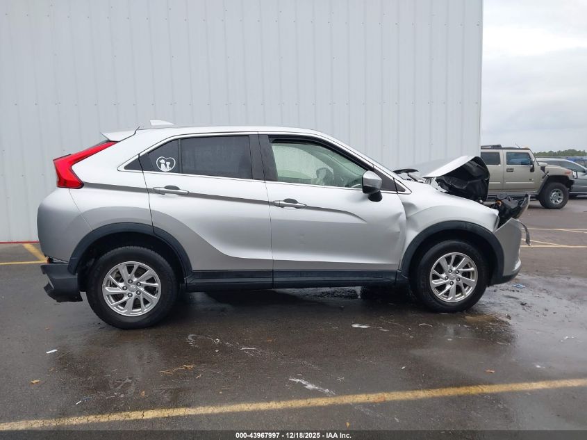2018 Mitsubishi Eclipse Cross Es VIN: JA4AS3AAXJZ044179 Lot: 43967997