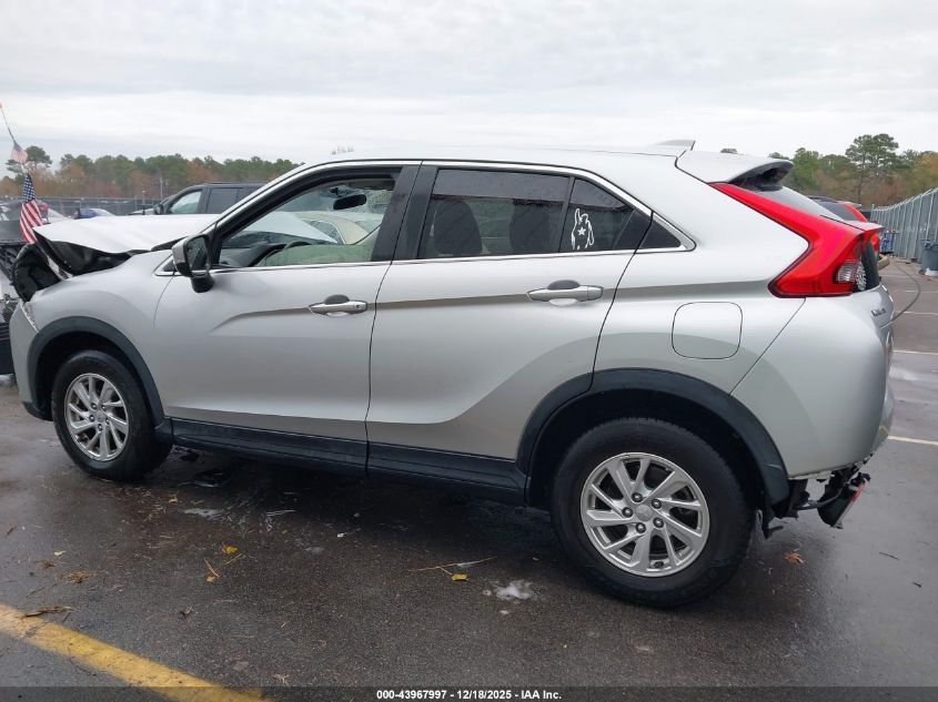 2018 Mitsubishi Eclipse Cross Es VIN: JA4AS3AAXJZ044179 Lot: 43967997