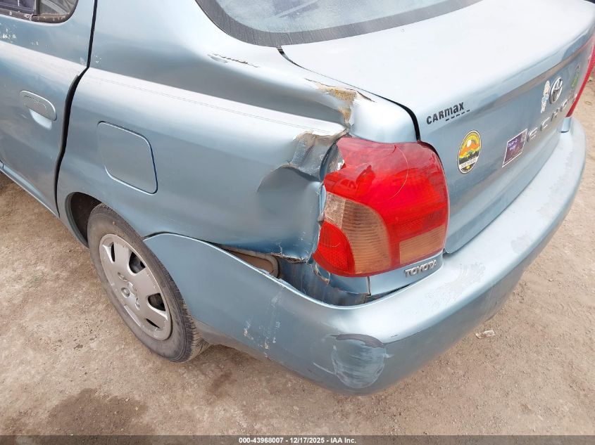 2002 Toyota Echo VIN: JTDBT123720237603 Lot: 43968007