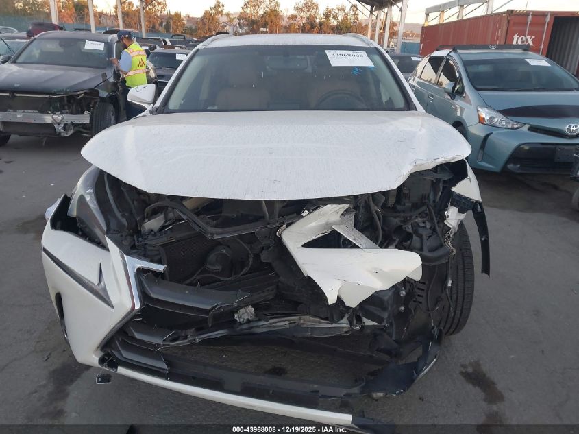 2017 Lexus Nx 200T VIN: JTJYARBZ0H2060633 Lot: 43968008