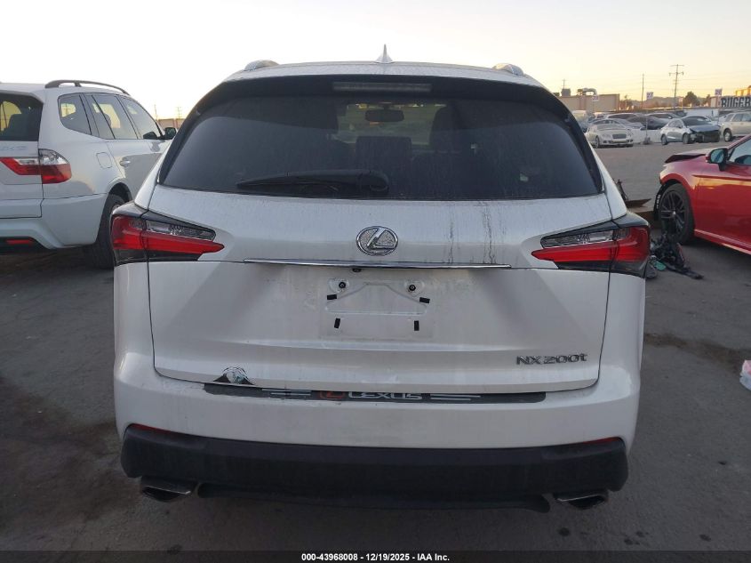 2017 Lexus Nx 200T VIN: JTJYARBZ0H2060633 Lot: 43968008