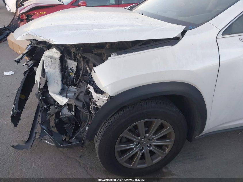 2017 Lexus Nx 200T VIN: JTJYARBZ0H2060633 Lot: 43968008