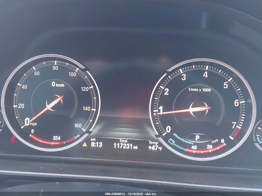 2016 BMW 528I xDrive VIN: WBA5A7C54GG643940 Lot: 43968012