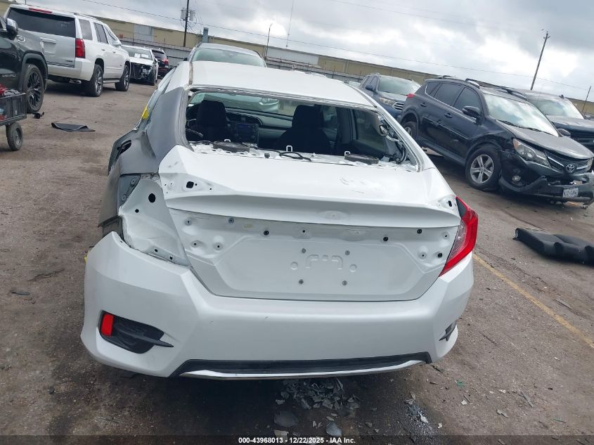 2020 Honda Civic Lx VIN: 19XFC2F67LE019620 Lot: 43968013