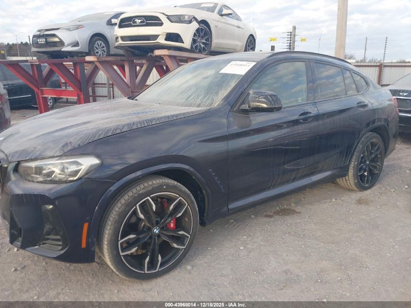 2022 BMW X4 M40I VIN: 5UX43DT06N9K31966 Lot: 43968014