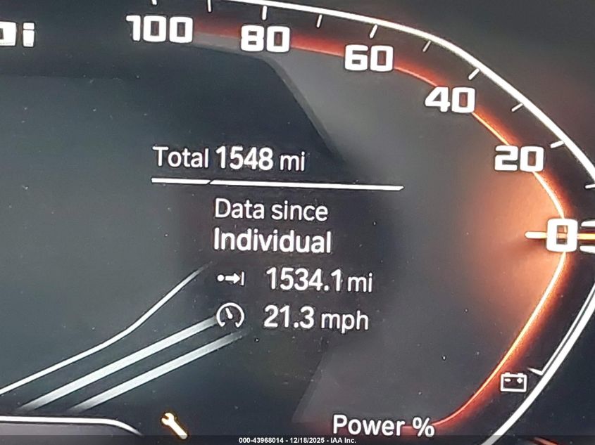 2022 BMW X4 M40I VIN: 5UX43DT06N9K31966 Lot: 43968014