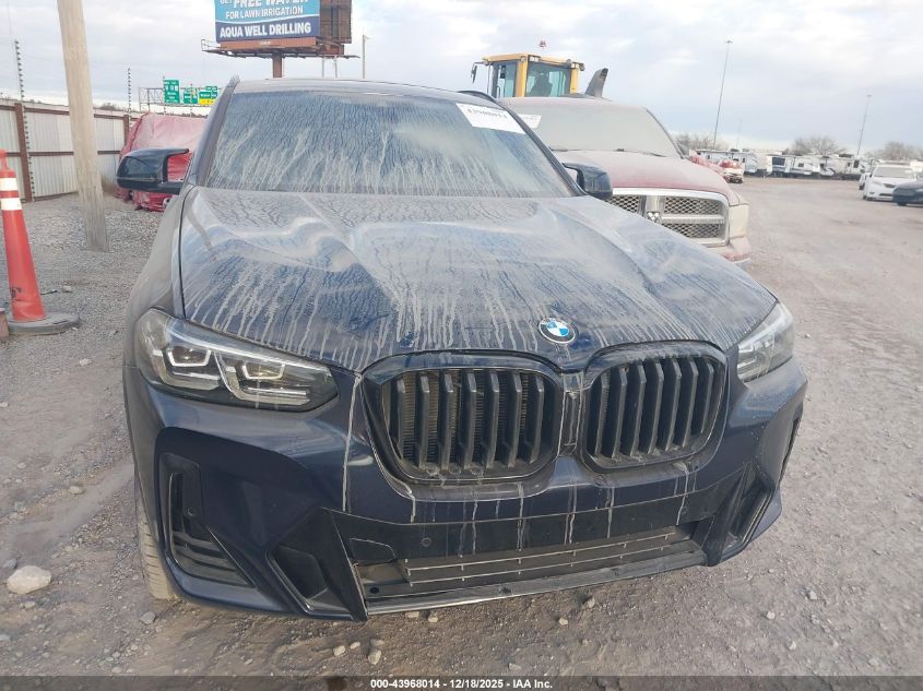 2022 BMW X4 M40I VIN: 5UX43DT06N9K31966 Lot: 43968014