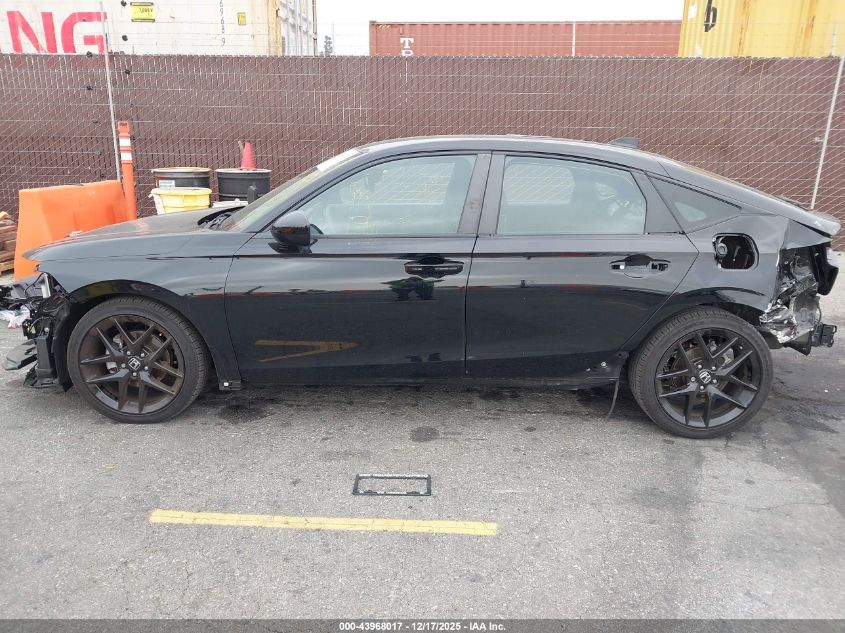 2025 Honda Civic Sedan Sport VIN: 19XFL2H8XSE001657 Lot: 43968017