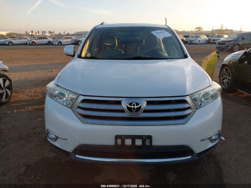 2013 Toyota Highlander Limited V6 VIN: 5TDDK3EH9DS230330 Lot: 43968021