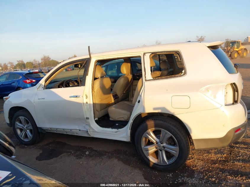 2013 Toyota Highlander Limited V6 VIN: 5TDDK3EH9DS230330 Lot: 43968021