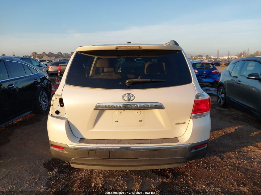 2013 Toyota Highlander Limited V6 VIN: 5TDDK3EH9DS230330 Lot: 43968021
