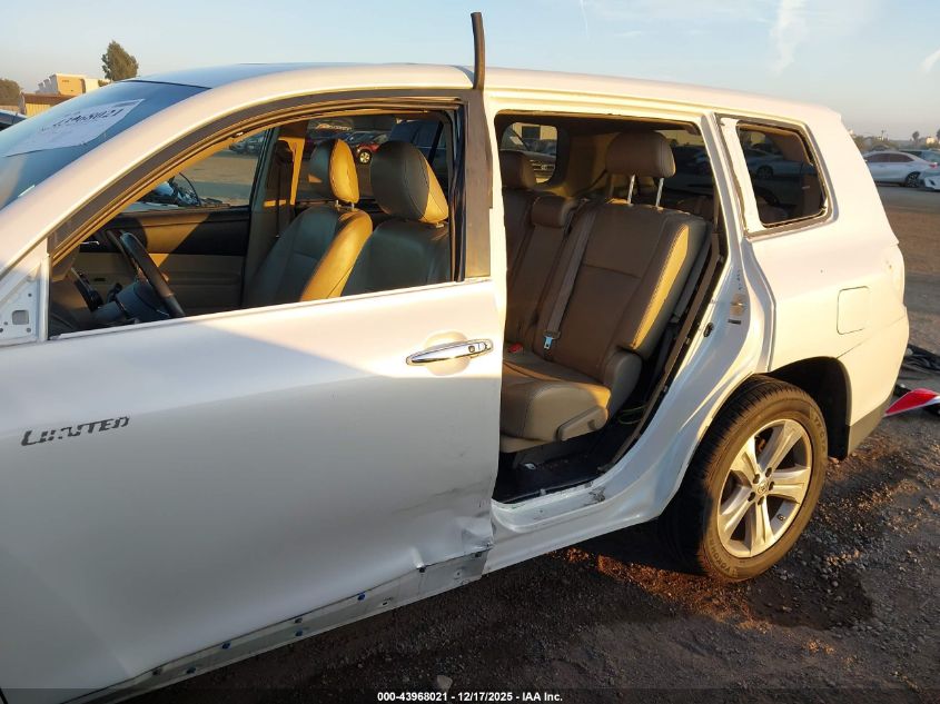 2013 Toyota Highlander Limited V6 VIN: 5TDDK3EH9DS230330 Lot: 43968021