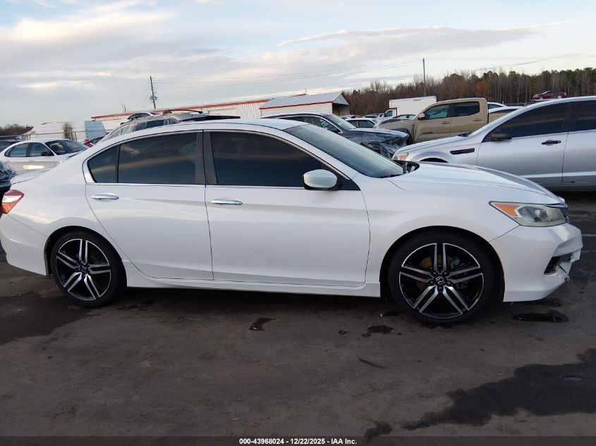 2016 Honda Accord Sport VIN: 1HGCR2F56GA179166 Lot: 43968024
