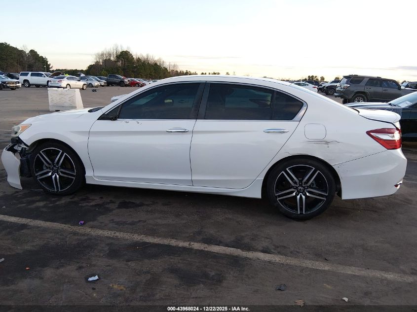 2016 Honda Accord Sport VIN: 1HGCR2F56GA179166 Lot: 43968024