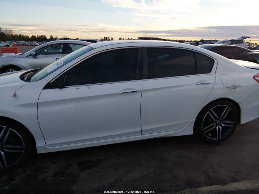 2016 Honda Accord Sport VIN: 1HGCR2F56GA179166 Lot: 43968024