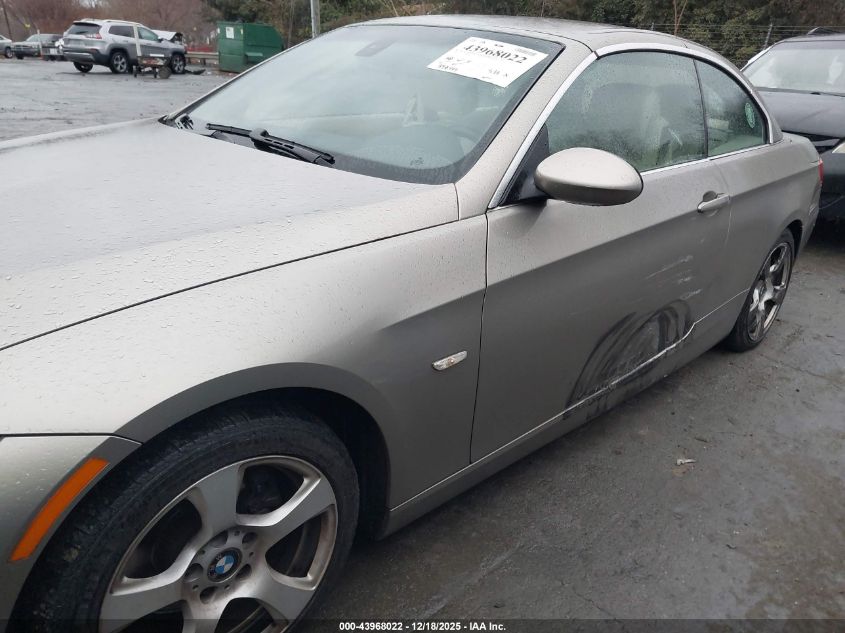 2007 BMW 328I VIN: WBAWL13597PX13315 Lot: 43968022