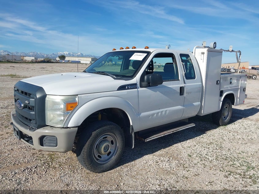 Vin: 1fd7x2b68eeb70782, lot: 44463685, ford f-250 xl 20142