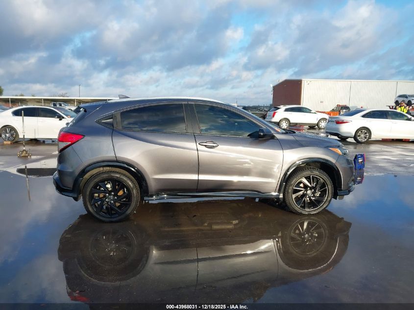2022 Honda Hr-V Awd Sport VIN: 3CZRU6H1XNM723445 Lot: 43968031
