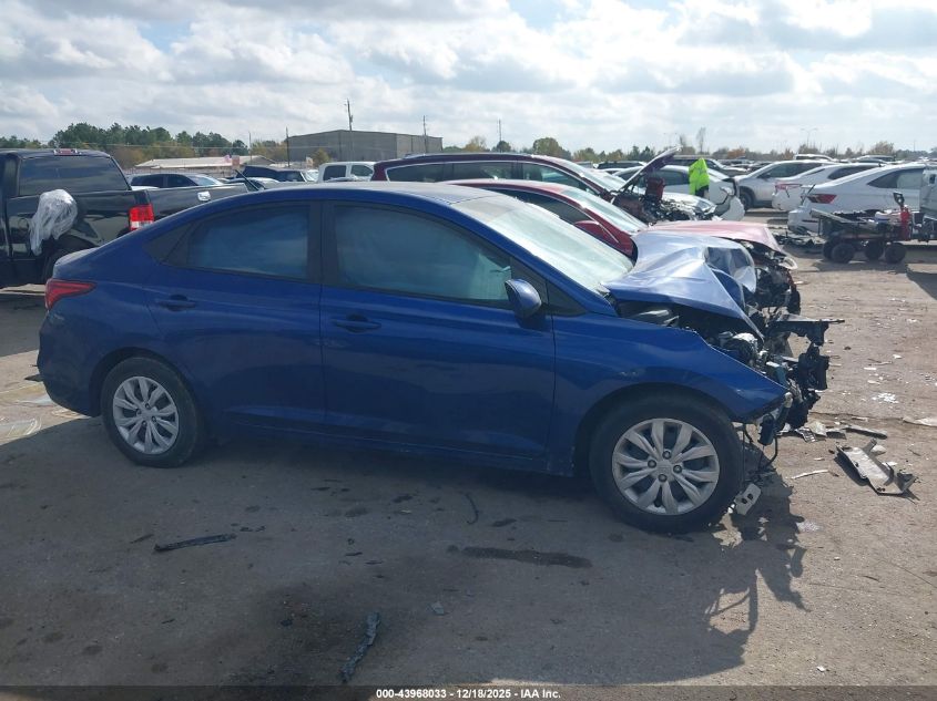 2022 Hyundai Accent Se VIN: 3KPC24A68NE179100 Lot: 43968033