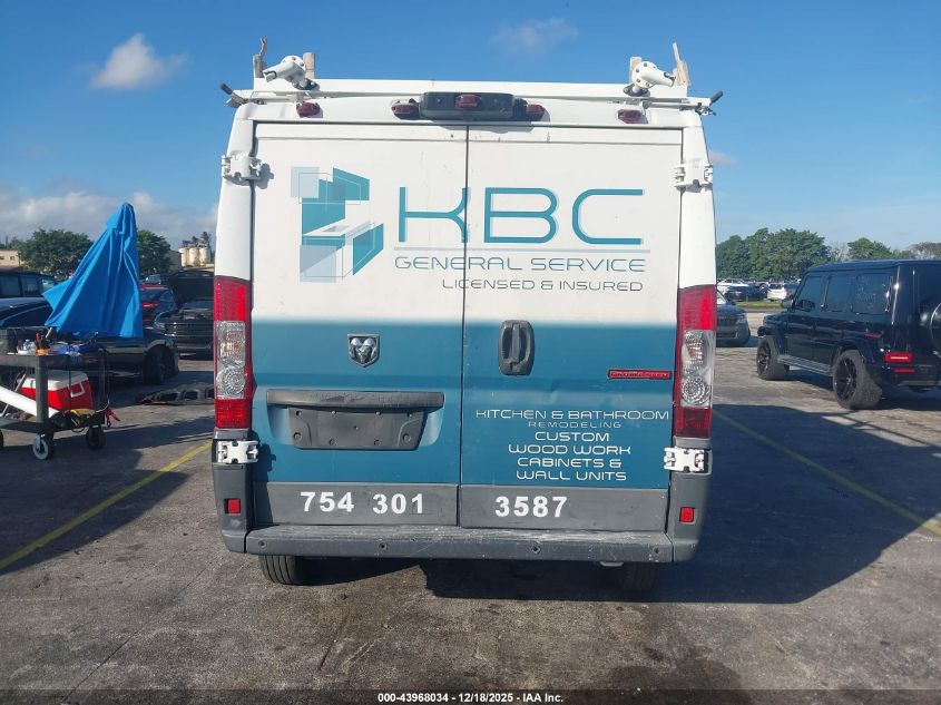 2016 Ram Promaster 1500 Low Roof VIN: 3C6TRVAG2GE109578 Lot: 43968034