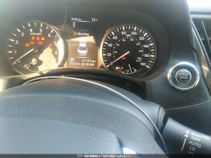 2021 Infiniti Q50 Pure VIN: JN1EV7AP6MM705799 Lot: 43968037