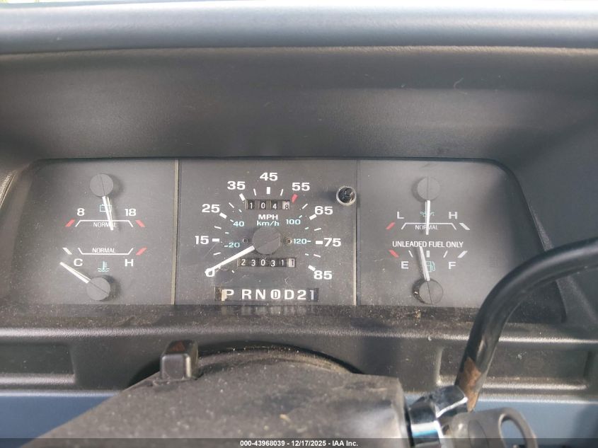 1993 Ford Ranger VIN: 1FTCR10U8PUD48109 Lot: 43968039