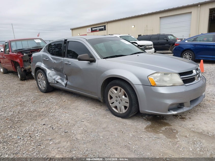 1C3CDZAB6EN169296 2014 Dodge Avenger Se auction photo 1