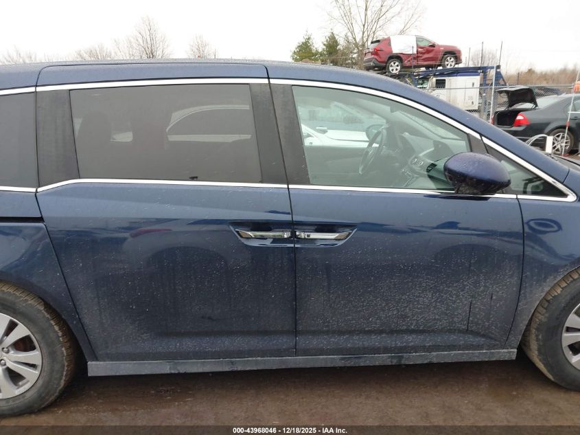 2017 Honda Odyssey Ex-L VIN: 5FNRL5H68HB012656 Lot: 43968046