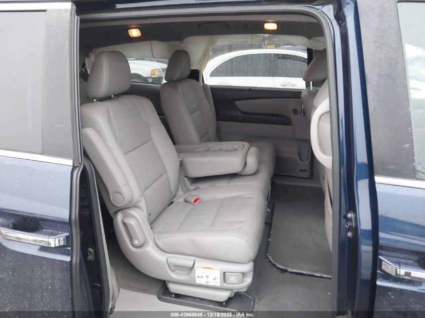 2017 Honda Odyssey Ex-L VIN: 5FNRL5H68HB012656 Lot: 43968046