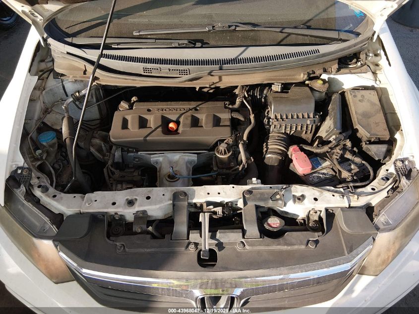 2012 Honda Civic Ex-L VIN: 19XFB2F91CE321997 Lot: 43968047