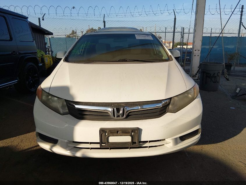 2012 Honda Civic Ex-L VIN: 19XFB2F91CE321997 Lot: 43968047