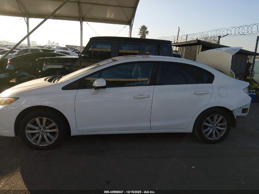 2012 Honda Civic Ex-L VIN: 19XFB2F91CE321997 Lot: 43968047