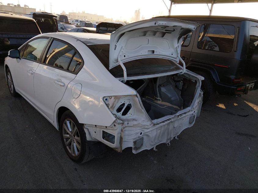 2012 Honda Civic Ex-L VIN: 19XFB2F91CE321997 Lot: 43968047