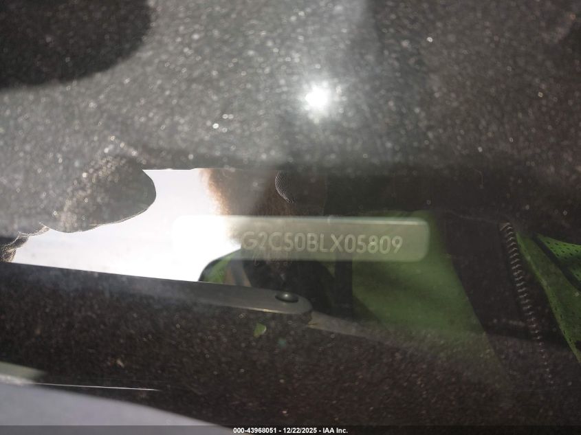 2011 BMW X6 xDrive35I VIN: 5UXFG2C50BLX05809 Lot: 43968051