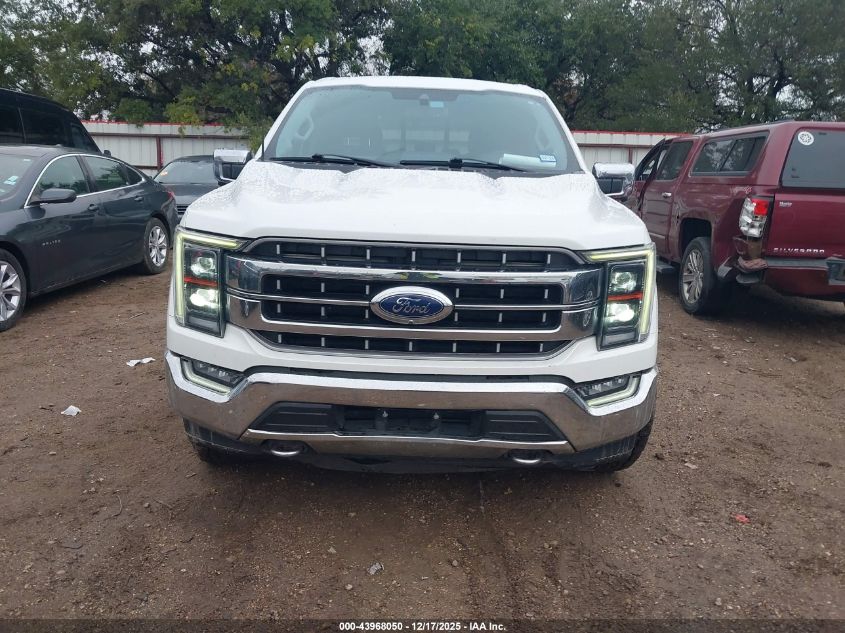 2021 Ford F-150 Lariat VIN: 1FTFW1E83MFA24972 Lot: 43968050