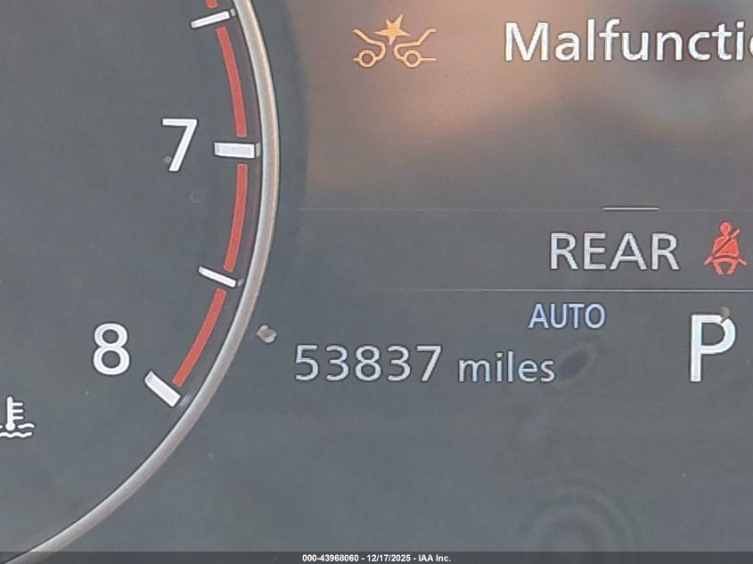 2021 Nissan Rogue Sl Intelligent Awd VIN: 5N1AT3CB5MC823923 Lot: 43968060