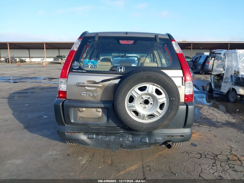 2005 Honda Cr-V Lx VIN: JHLRD78565C052181 Lot: 43968083