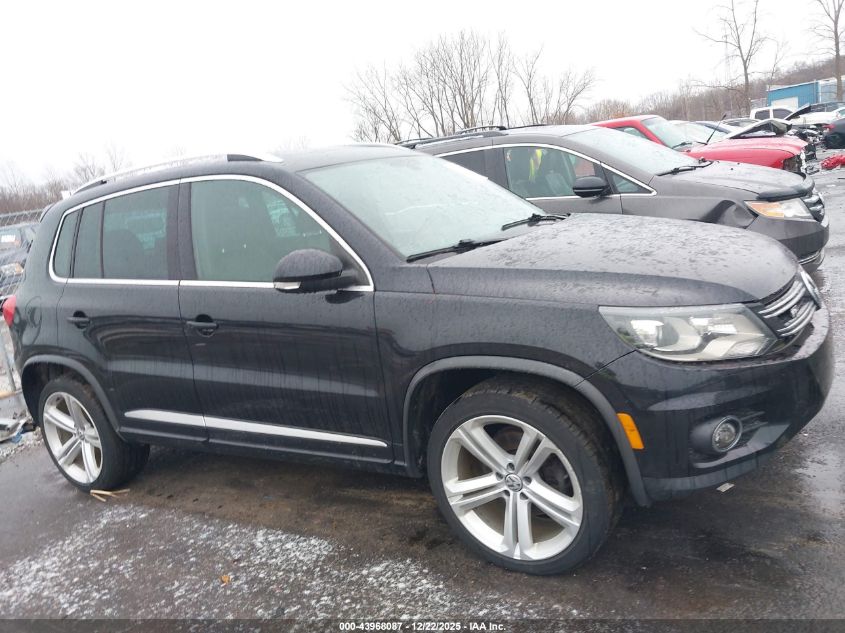 2014 Volkswagen Tiguan R-Line VIN: WVGBV3AX8EW117624 Lot: 43968087
