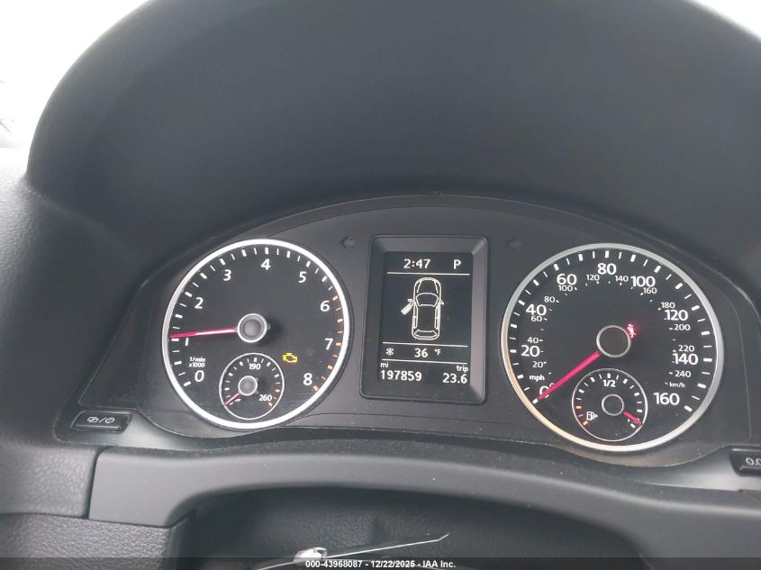 2014 Volkswagen Tiguan R-Line VIN: WVGBV3AX8EW117624 Lot: 43968087