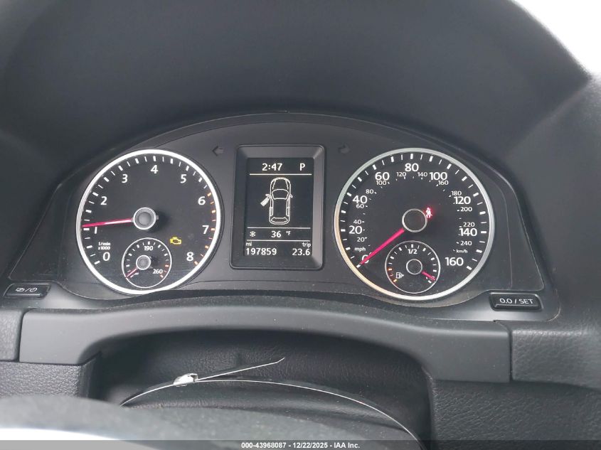 2014 Volkswagen Tiguan R-Line VIN: WVGBV3AX8EW117624 Lot: 43968087