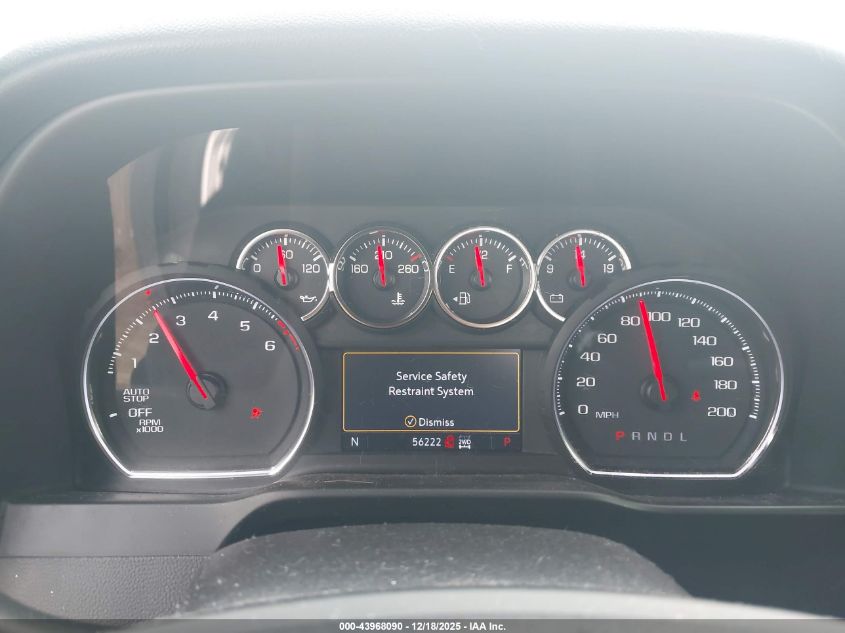 2020 Chevrolet Silverado 1500 Lt VIN: 1GCUYDED1LZ111217 Lot: 43968090