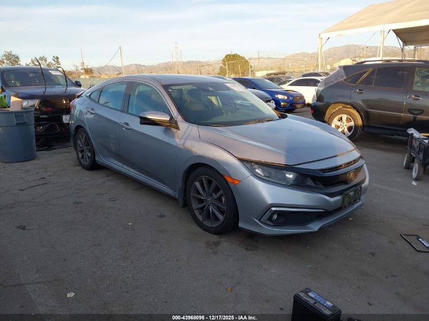 2019 Honda Civic Ex VIN: 19XFC1F39KE001036 Lot: 43968096