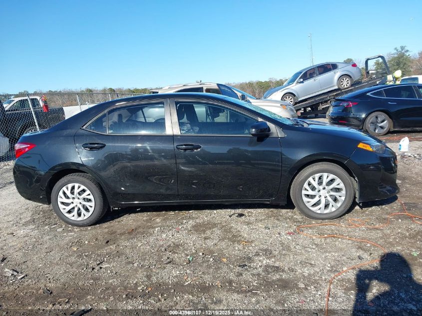 2019 Toyota Corolla Le VIN: 5YFBURHE1KP943508 Lot: 43968107